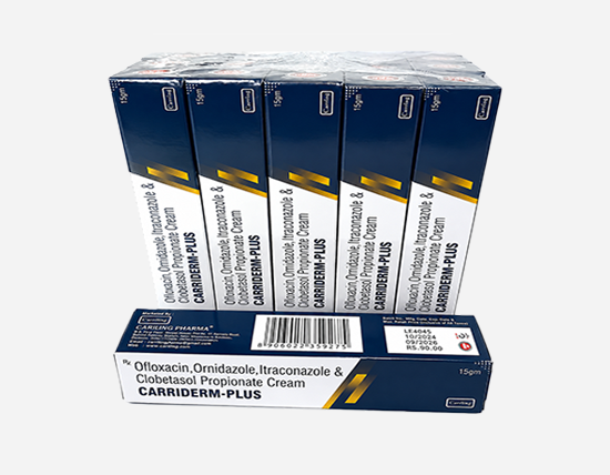 Carriderm Plus Antifungal Skin Cream by Carring Pharma India
