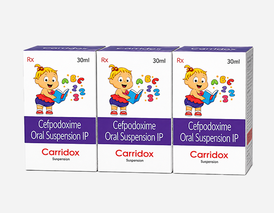 Carridox Suspension Antibiotic Medicine by Carring Pharma India
