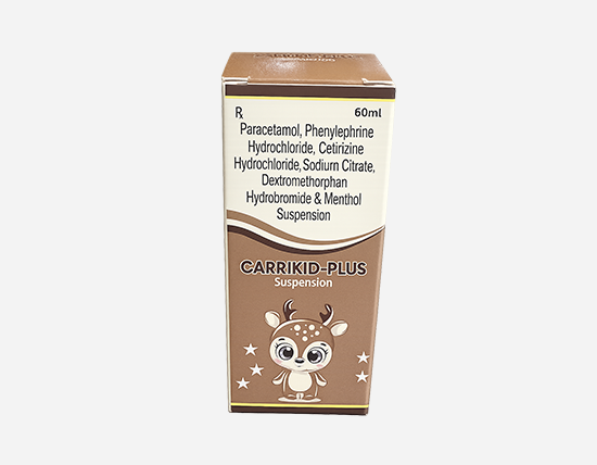 CarriKid Plus Multivitamin Syrup for Children by Carring Pharma India