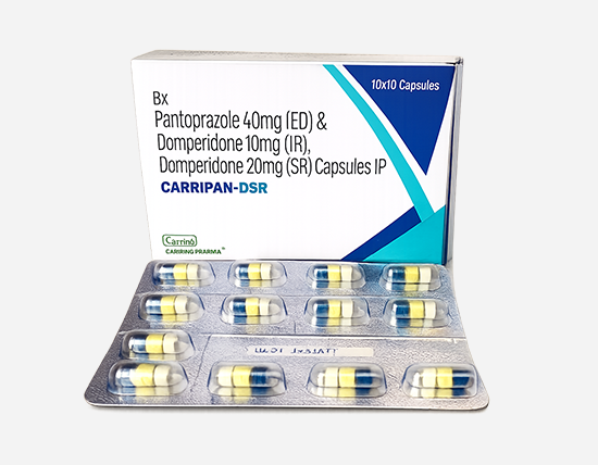 Carripan DSR Pantoprazole Domperidone Gastric Capsules by Carring Pharma